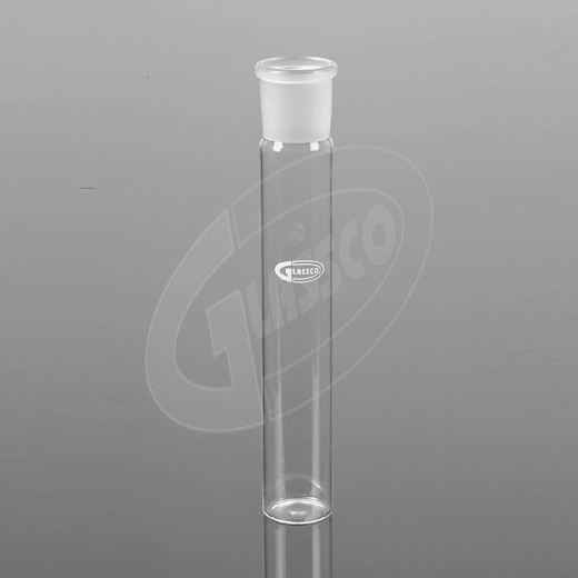 Пробирки, БС, плоскодонные, 39×205 мм, шлиф 29/32, с пробкой, 10 шт./уп., Glassco