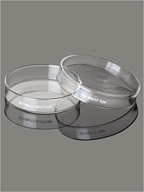Чашки Петри, d 50 мм, боросиликатное стекло, h 17 мм, 10 шт./уп., Glassco
