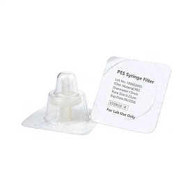 Фильтрующая насадка, d пор 0,45 мкм, d мембраны 25 мм, поливинилиденфторид (PVDF) гидрофобный, 100 шт., ALWSCI Technologies